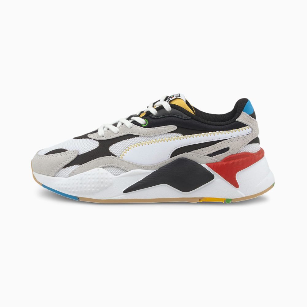 Puma RS-X³ WH Fiú Sportcipő - Fehér/Fekete ( Hungary - ZJWDR5401 )